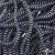 Шнурки #107-16, круглые 130 см, двухцветные цв.серый/чёрный - купить в Казани. Цена: 31.89 руб.