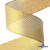 Лента металлизированная "ОмТекс", 50 мм/уп.22,8+/-0,5м, цв.- золото - купить в Казани. Цена: 149.71 руб.