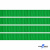 Репсовая лента 019, шир. 6 мм/уп. 50+/-1 м, цвет зелёный - купить в Казани. Цена: 87.54 руб.