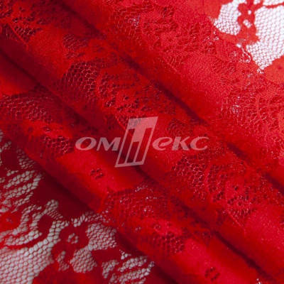 Кружевное полотно стрейч 15A61/RED, 100 гр/м2, шир.150см - купить в Казани. Цена 1 580.95 руб.