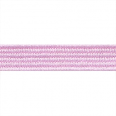 Резиновые нити с текстильным покрытием, шир. 6 мм ( упак.30 м/уп), цв.- 80-розовый - купить в Казани. Цена: 155.22 руб.