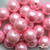 0404-00108-Бусины пластиковые под жемчуг "ОмТекс", 16 мм, (уп.50гр=24+/-1шт) цв.101-св.розовый - купить в Казани. Цена: 44.18 руб.