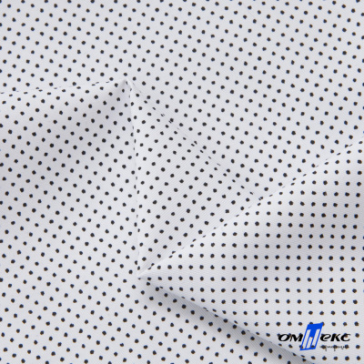 Ткань сорочечная Этна, 120 г/м2, 58% пэ,42% хл, (арт.112) принтованная, шир.150 см, горох - купить в Казани. Цена 356.25 руб.