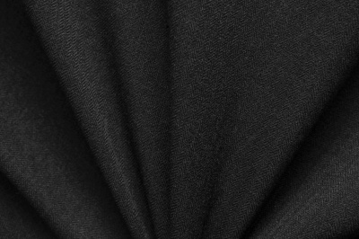 Ткань костюмная 21699 1144/1178, 236 гр/м2, шир.150см, цвет чёрный - купить в Казани. Цена 455.40 руб.