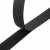 Липучка с покрытием ПВХ, шир. 25 мм (упак. 25 м), цвет чёрный - купить в Казани. Цена: 14.93 руб.