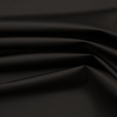 Курточная ткань Дюэл (дюспо), PU/WR/Milky, 80 гр/м2, шир.150см, цвет чёрный - купить в Казани. Цена 141.80 руб.
