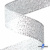 Лента металлизированная "ОмТекс", 25 мм/уп.22,8+/-0,5м, цв.- серебро - купить в Казани. Цена: 96.64 руб.
