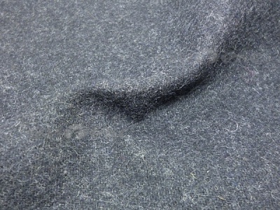 Ткань костюмная п/шерсть №2096-2-2, 300 гр/м2, шир.150см, цвет т.серый - купить в Казани. Цена 512.30 руб.