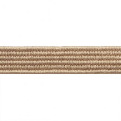 Резиновые нити с текстильным покрытием, шир. 6 мм ( упак.30 м/уп), цв.- 97-бежевый - купить в Казани. Цена: 152.05 руб.