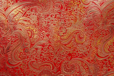 Ткань костюмная жаккард №15, 140 гр/м2, шир.150см, цвет красный - купить в Казани. Цена 475.65 руб.