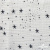 Ткань Муслин принт, 100% хлопок, 125 гр/м2, шир. 140 см, #2308 цв. 9 белый морская звезда - купить в Казани. Цена 413.11 руб.