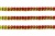 Пайетки "ОмТекс" на нитях, CREAM, 6 мм С / упак.73+/-1м, цв. 96 - красный - купить в Казани. Цена: 484.77 руб.