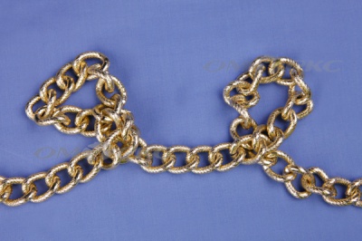 Цепь металл декоративная №92 золото (10+/-1 м)  - купить в Казани. Цена: 1 459.82 руб.