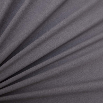 Костюмная ткань с вискозой "Палермо", 255 гр/м2, шир.150см, цвет св.серый - купить в Казани. Цена 584.23 руб.