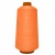 Нитки текстурированные некручёные 457, намот. 15 000 м, цвет оранжевый - купить в Казани. Цена: 204.10 руб.
