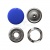 Кнопка рубашечная (закрытая) 9,5мм - эмаль, цв.168 - голубой - купить в Казани. Цена: 4.77 руб.