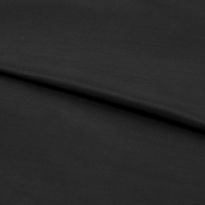 Ткань подкладочная Таффета, антист., 53 гр/м2, шир.150см, цвет чёрный - купить в Казани. Цена 57.16 руб.