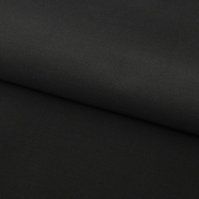 Костюмная ткань с вискозой "Меган", 210 гр/м2, шир.150см, цвет чёрный - купить в Казани. Цена 382.42 руб.