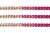 Пайетки "ОмТекс" на нитях, CREAM, 6 мм С / упак.73+/-1м, цв. 89 - розовый - купить в Казани. Цена: 468.37 руб.