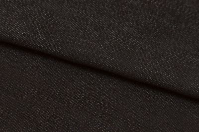 Ткань джинсовая №96, 160 гр/м2, шир.148см, цвет чёрный - купить в Казани. Цена 350.42 руб.