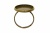 Заготовка для рукоделия металлическая фигурная для кольца 15мм - купить в Казани. Цена: 7.44 руб.