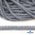 Шнур плетеный d-6 мм круглый, 70% хлопок 30% полиэстер, уп.90+/-1 м, цв.1086-голубой - купить в Казани. Цена: 588 руб.