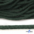 Шнур плетеный d-6 мм, 70% хлопок 30% полиэстер, уп.90+/-1 м, цв.1083-тём.зелёный - купить в Казани. Цена: 594 руб.
