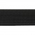 Резинка 25 мм Тканая, 13,75 гр/п.м, (бобина 25 +/-0,5 м) - черная  - купить в Казани. Цена: 11.67 руб.