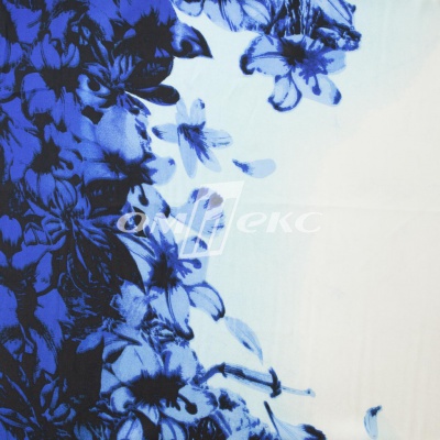 Плательная ткань "Фламенко" 19.1, 80 гр/м2, шир.150 см, принт растительный - купить в Казани. Цена 241.49 руб.