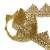 Тесьма металлизированная 0384-0240, шир. 40 мм/уп. 25+/-1 м, цвет золото - купить в Казани. Цена: 490.74 руб.