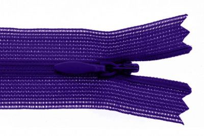 Молния потайная Т3 866, 50 см, капрон, цвет фиолетовый - купить в Казани. Цена: 8.62 руб.