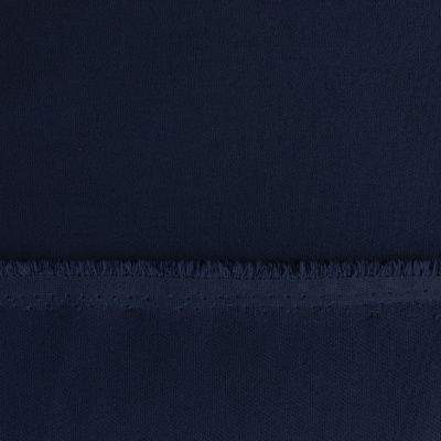 Костюмная ткань "Элис", 220 гр/м2, шир.150 см, цвет т.синий - купить в Казани. Цена 308 руб.