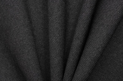 Ткань костюмная 25505 2003, 265 гр/м2, шир.150см, цвет т.серый - купить в Казани. Цена 418.73 руб.