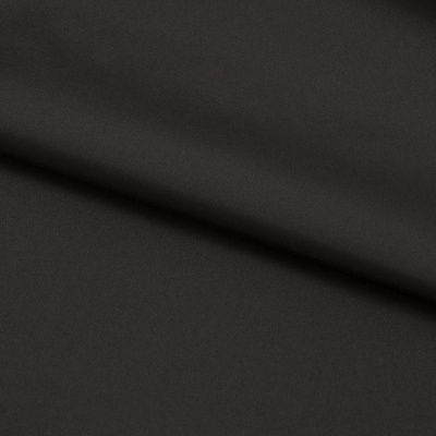 Курточная ткань Дюэл Middle (дюспо), WR PU Milky, Black/Чёрный 80г/м2, шир. 150 см - купить в Казани. Цена 123.45 руб.