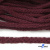 Шнур плетеный d-6 мм круглый, 70% хлопок 30% полиэстер, уп.90+/-1 м, цв.1070-бордовый - купить в Казани. Цена: 594 руб.